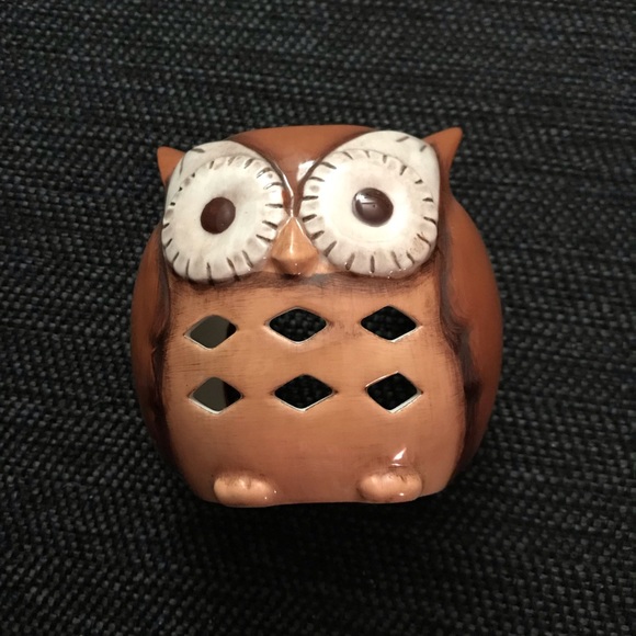 Other - Owl tea light candleholder